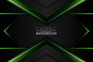 游戏抽象背景深绿色风格