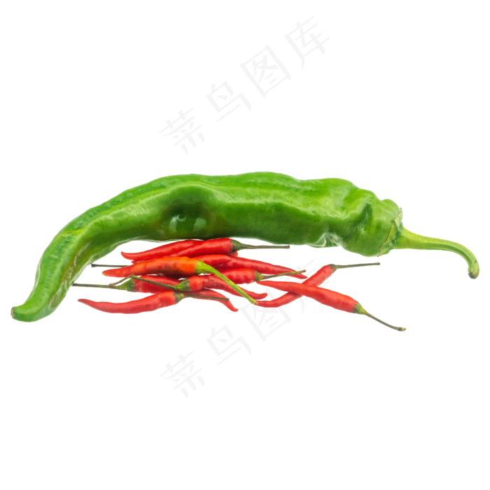 红绿色蔬菜辣椒