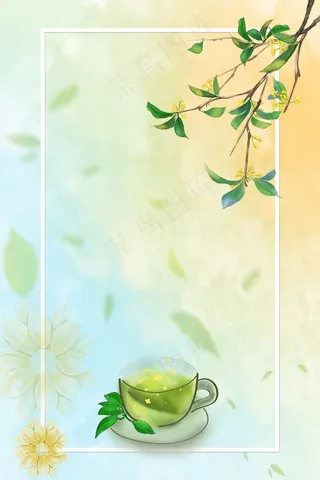 中国风秋季桂花甜品滋润