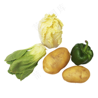 蔬菜土豆甜椒组合