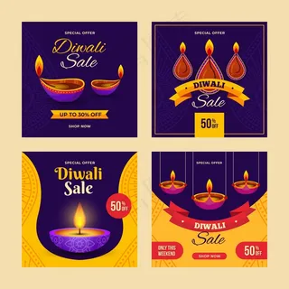 排灯节销售模板