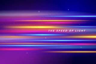 霓虹灯未来主义背景