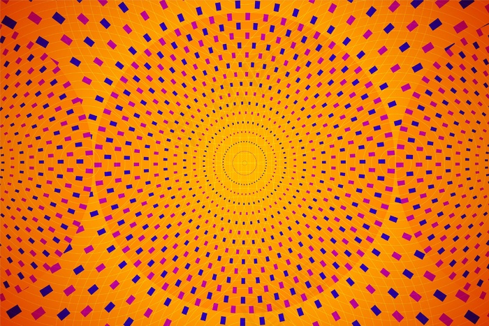 迷幻性视错觉背景eps,ai矢量模版下载