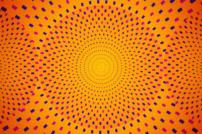 迷幻性视错觉背景eps,ai矢量模版下载