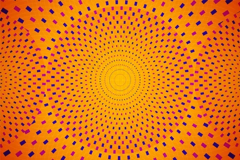 迷幻性视错觉背景