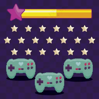 经典视频游戏控件