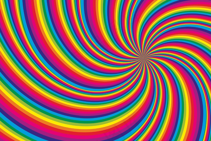 迷幻性视错觉背景