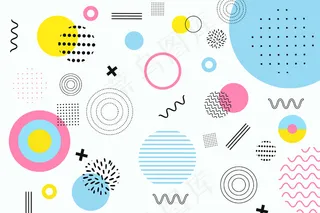 抽象几何图形屏幕保护程序