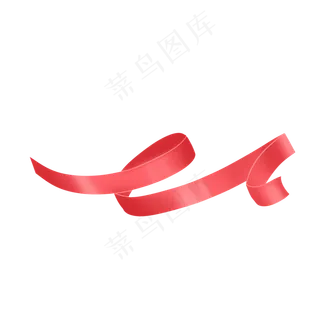 大红色浪漫飘带丝带彩带