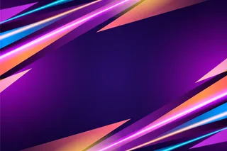 霓虹灯背景抽象设计