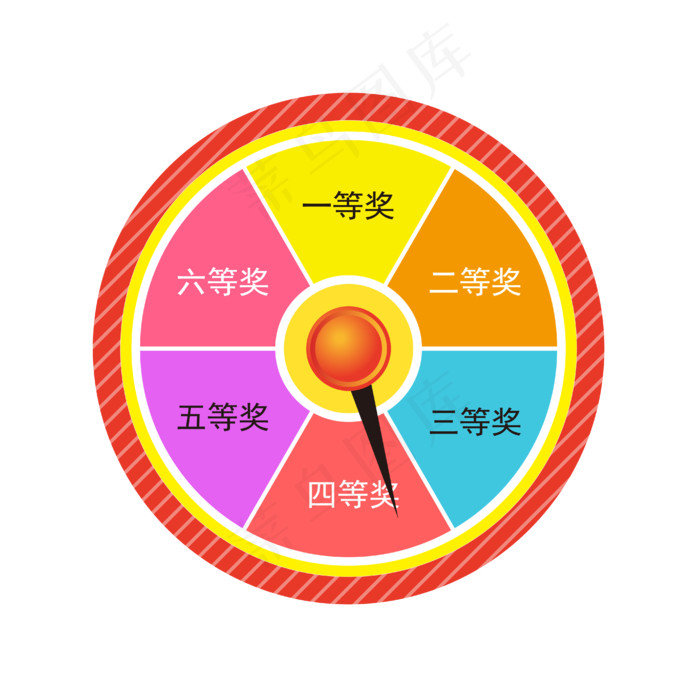 矢量卡通免扣转盘(4167*4167px 300 dpi )ai矢量模版下载