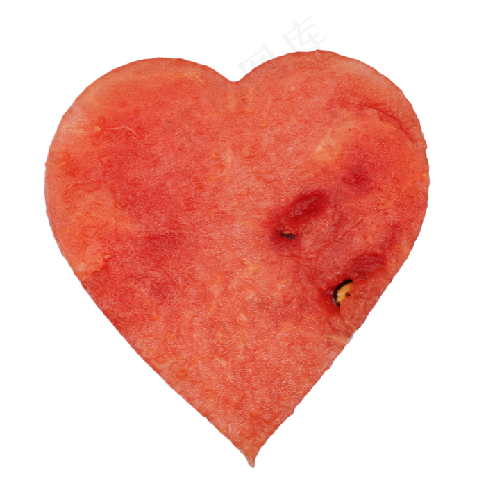 心形西瓜拼盘水果