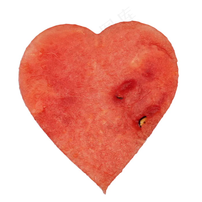 心形西瓜拼盘水果(2000X2000(DPI:300))