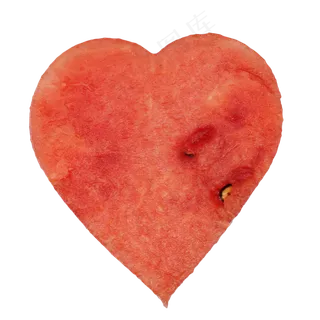 心形西瓜拼盘水果