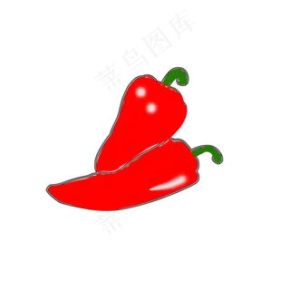 立秋秋收红辣椒可商用元素