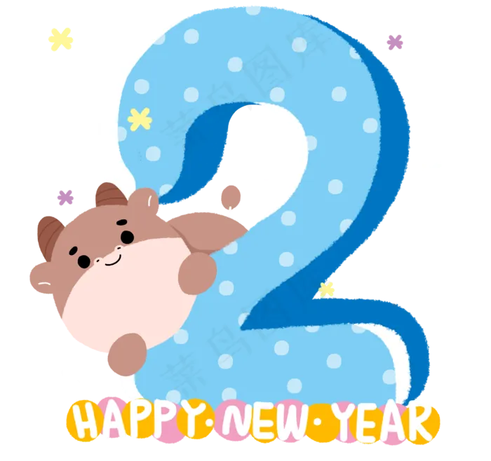 数字牛倒计时2(2940X2763(DPI:300))psd模版下载