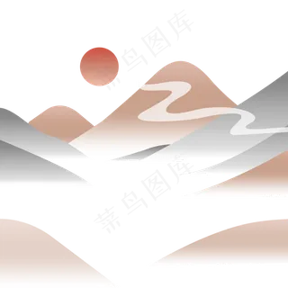 淡雅中国风重阳节