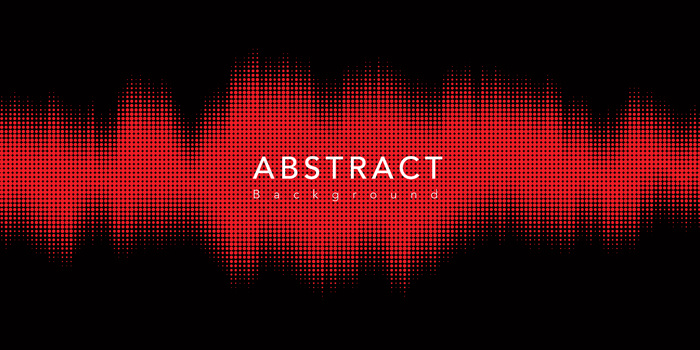 半色调均衡器声波背景