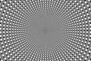 迷幻背景的大小或圆圈