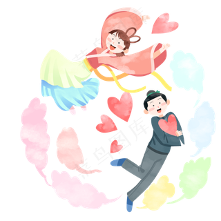 七夕爱情牛郎织女