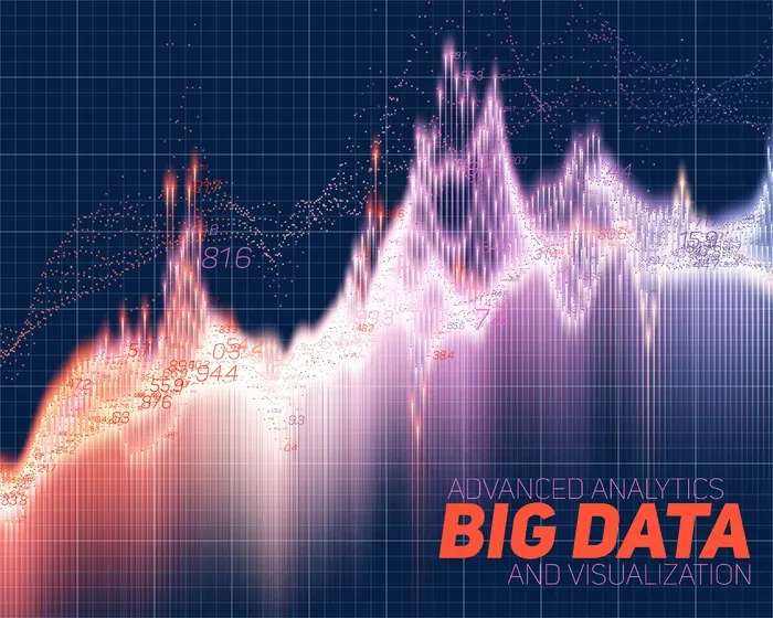 抽象大数据可视化背景eps,ai矢量模版下载