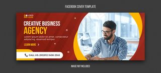 机构现代facebook封面模板