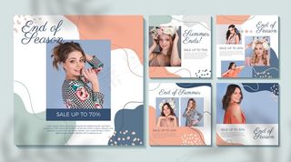 季末夏季销售intagram post collection