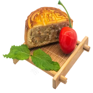 水果樱桃五仁月饼 水果樱桃五仁月饼