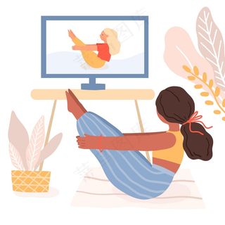 国际瑜伽日在线瑜伽姿势日