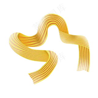 金色飘动的丝绸中秋