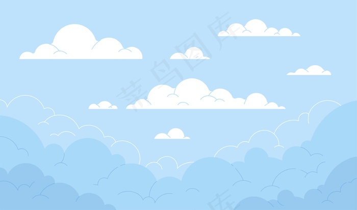 天空背景设计