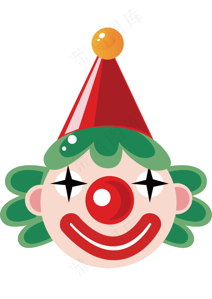 愚人节卡通头部