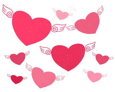 七夕节爱心配图 七夕节爱心配图
