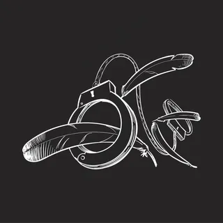 正义概念手绘插图