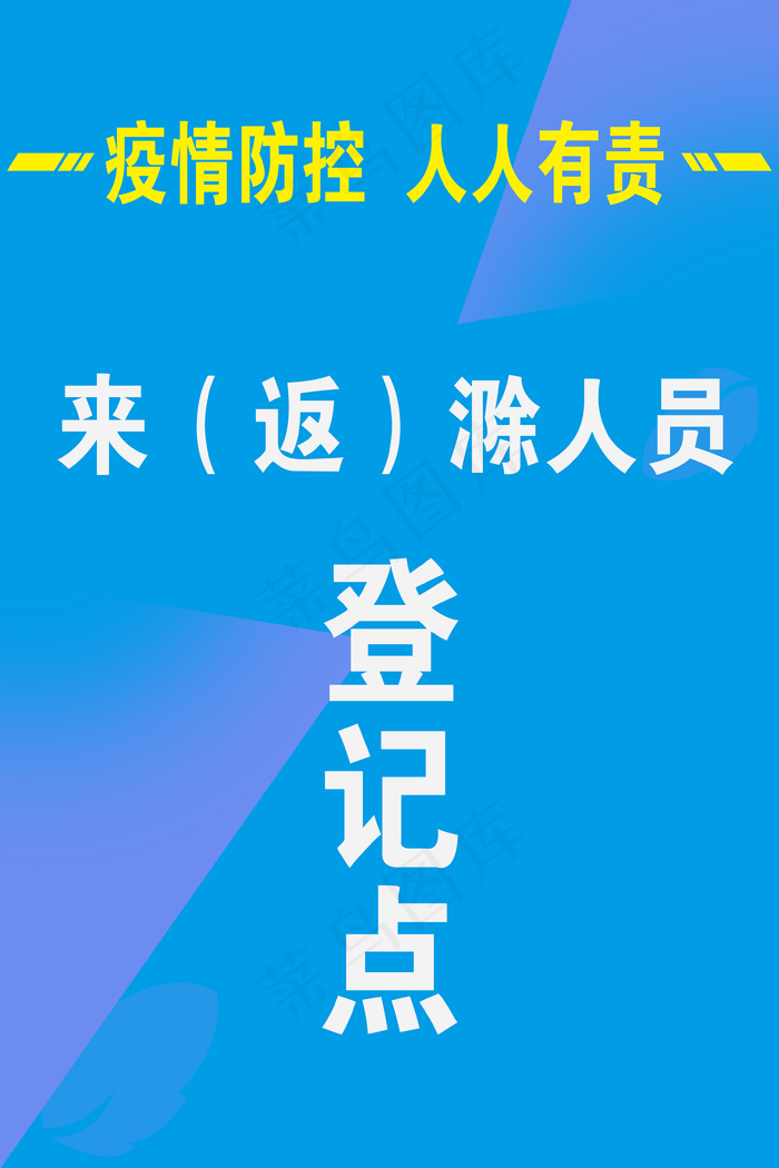 新冠疫情防控海报展板