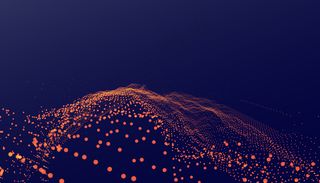 抽象数字粒子技术风格背景