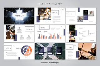 最小幻灯片模板