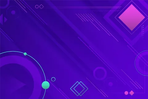 不同形状的抽象渐变几何壁纸