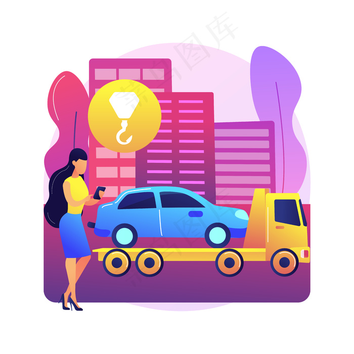 路边援助说明eps,ai矢量模版下载
