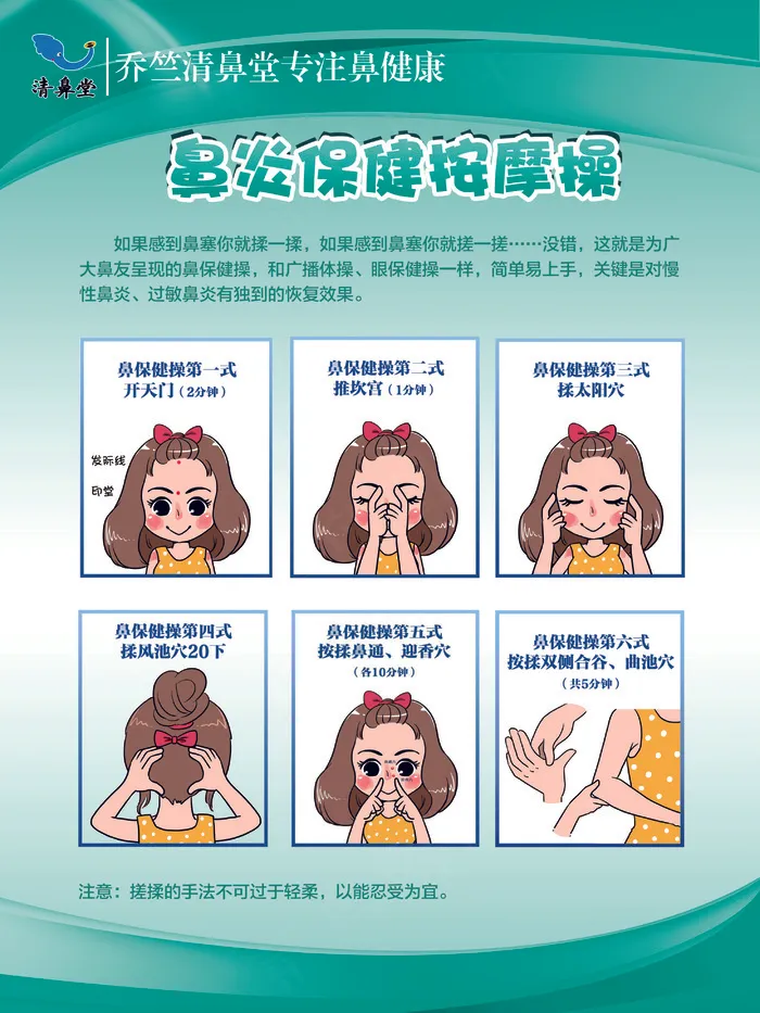 鼻部护理操