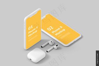 手机屏幕模型样机