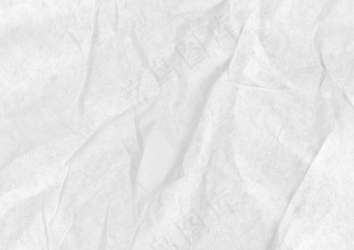 皱巴巴的白色纸板