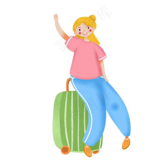 十一国庆节出游人物