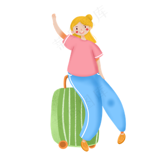 十一国庆节出游人物