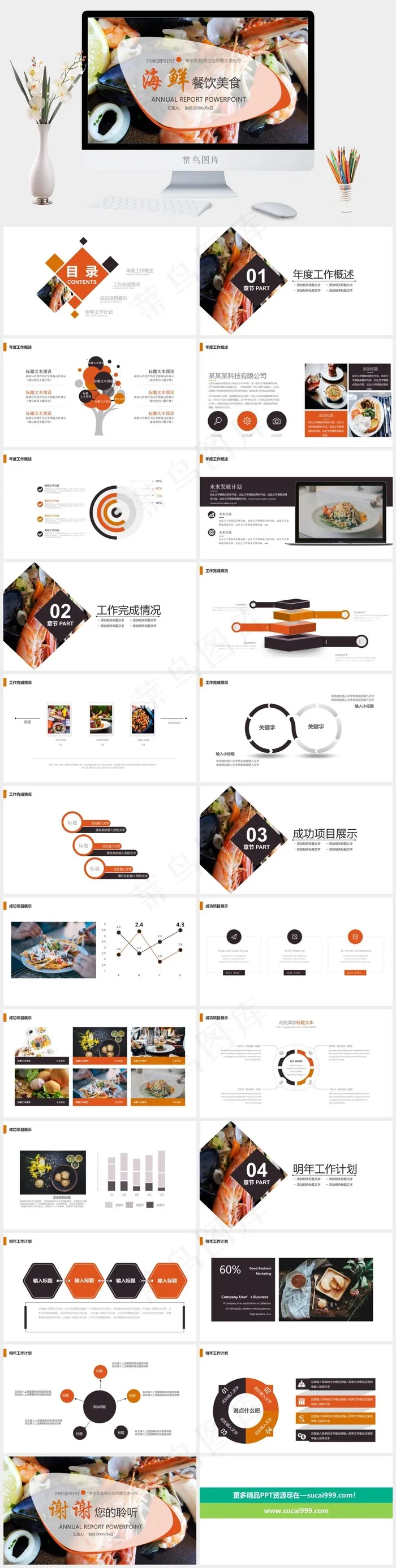计划
美食
项目展示
灰色实景风营销PPT模板