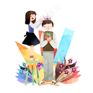 教师节戴皇冠老师