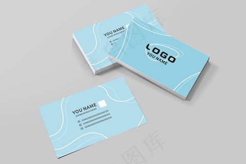 时尚大气创意名片设计