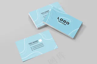 时尚大气创意名片设计