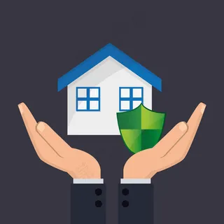 保险服务相关图标图像