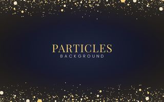 带有装饰性金色闪光颗粒的简约壁纸